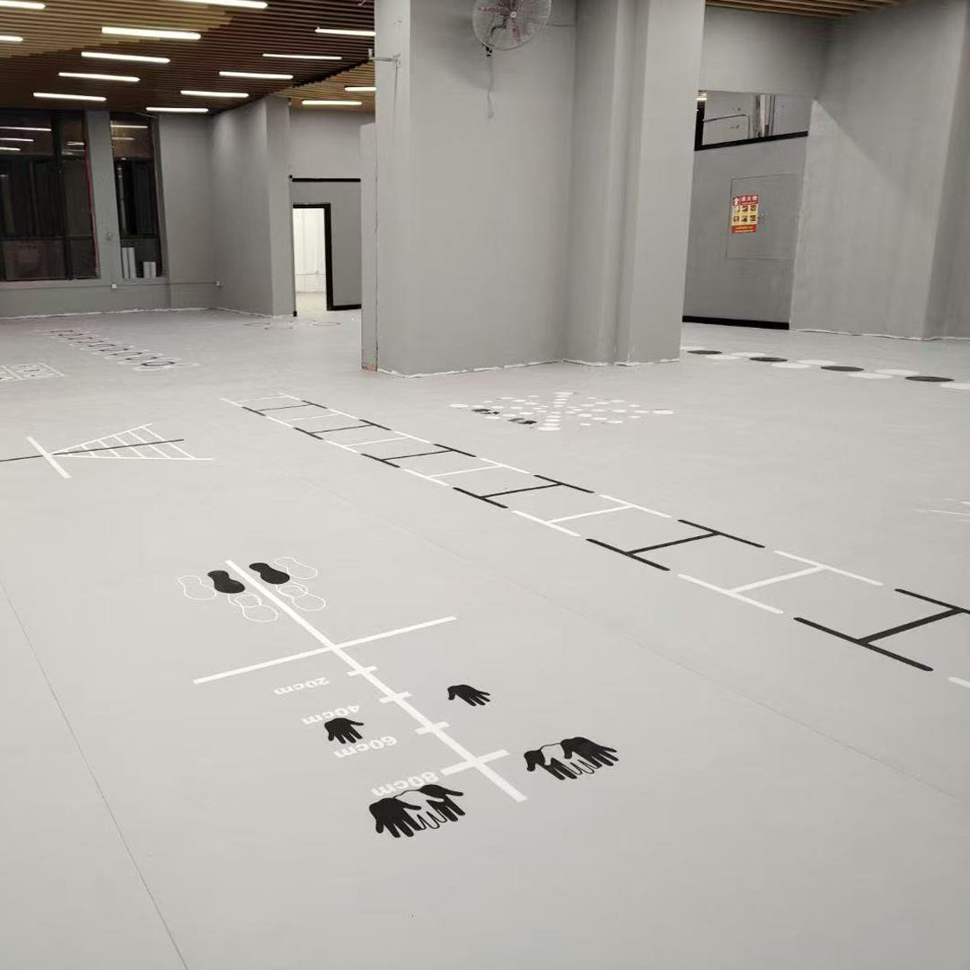 أرضيات PVC مخصصة للصالات الرياضية