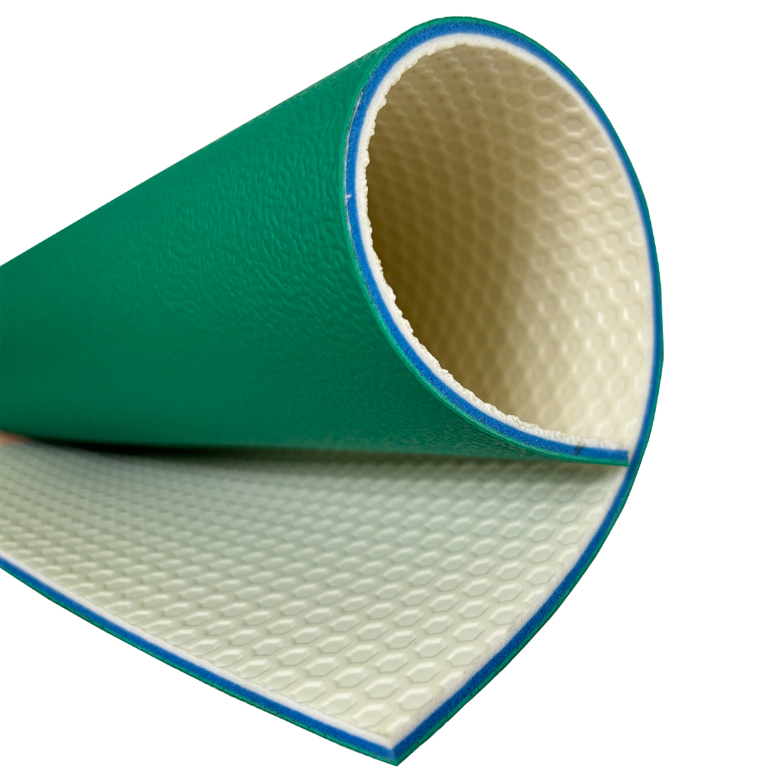 أرضية تنس الريشة من مادة PVC مقاس 6.0 مم، نسيج رمل كريستالي TC-DXSJS60