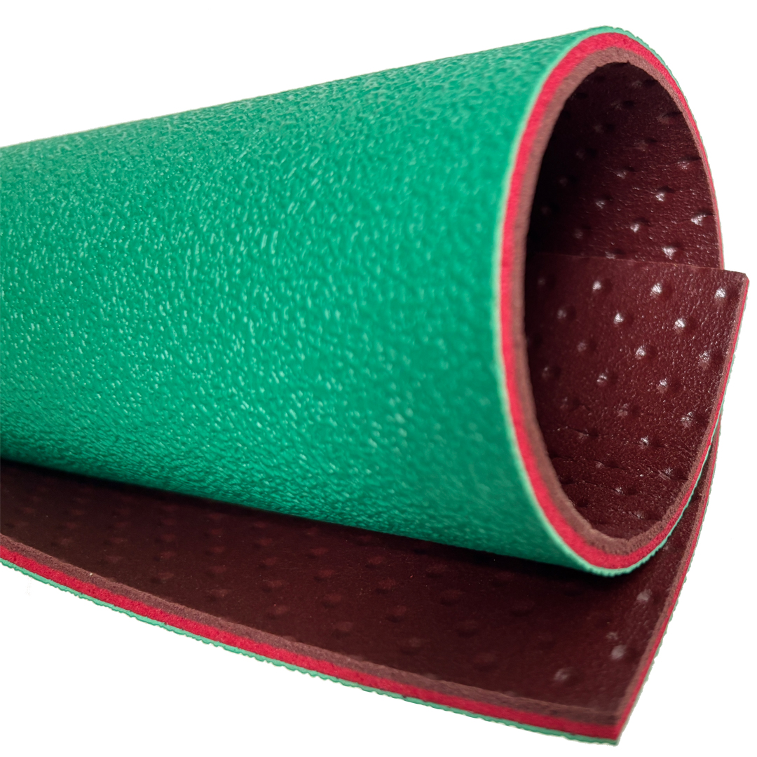 أرضية تنس الريشة من مادة PVC بملمس رمل كريستالي TC-QJSJS