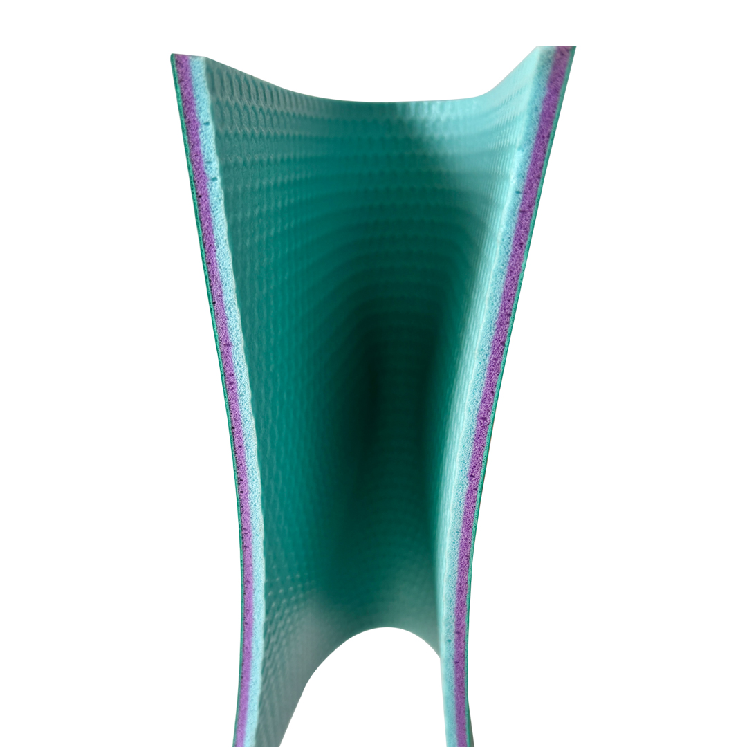 أرضية كرة طائرة من مادة PVC بسمك 4.5 مم بنمط أحجار كريمة TC-DXBS45