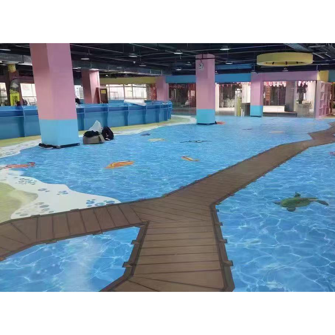 أرضيات PVC مخصصة لمناطق اللعب