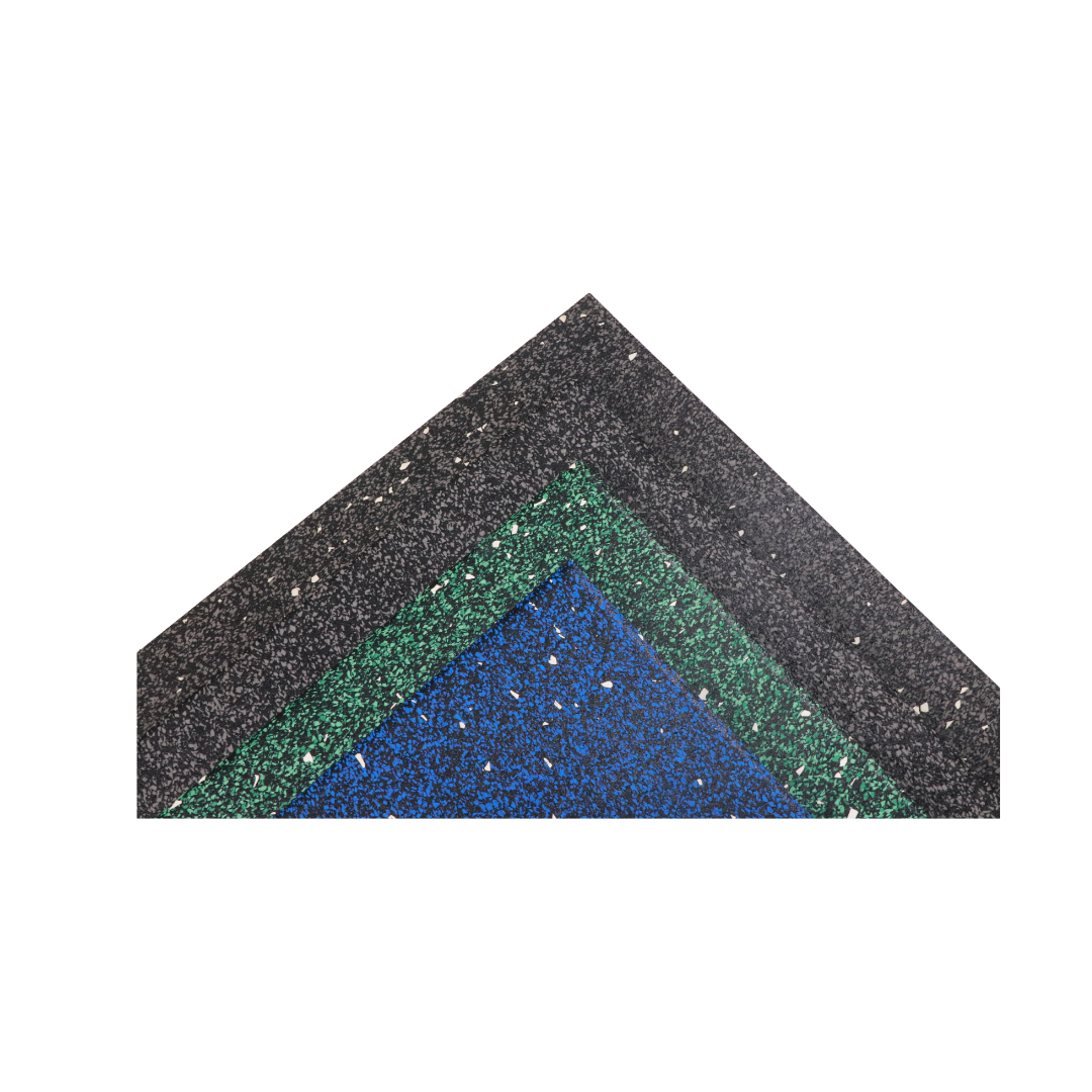 بلاط أرضيات مطاطي مركب بنسبة لون 70%