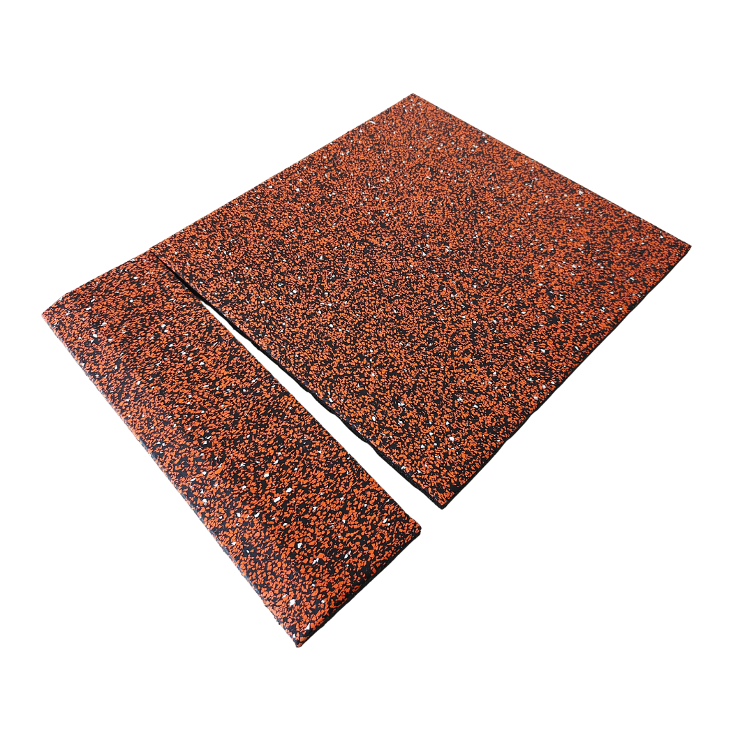 بلاط أرضيات مطاطي مركب بنسبة لون 70%