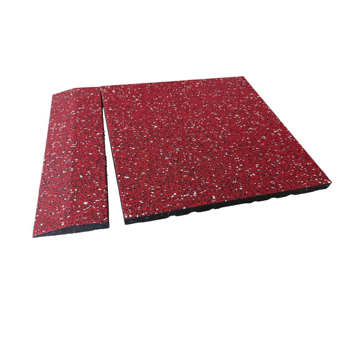 بلاط أرضيات مطاطي مركب بنسبة لون 70%