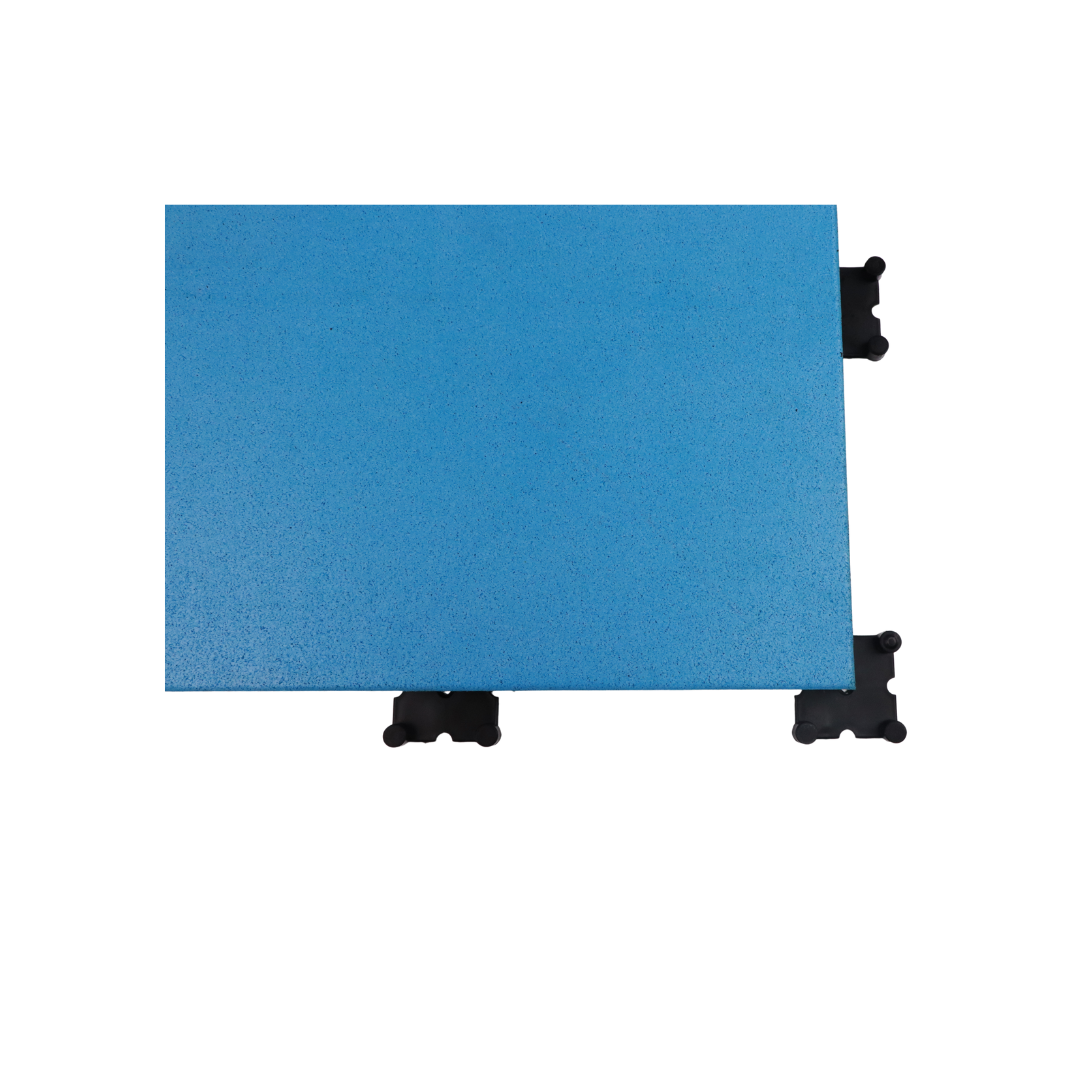 بلاط أرضيات مطاطي مركب 100% ملون