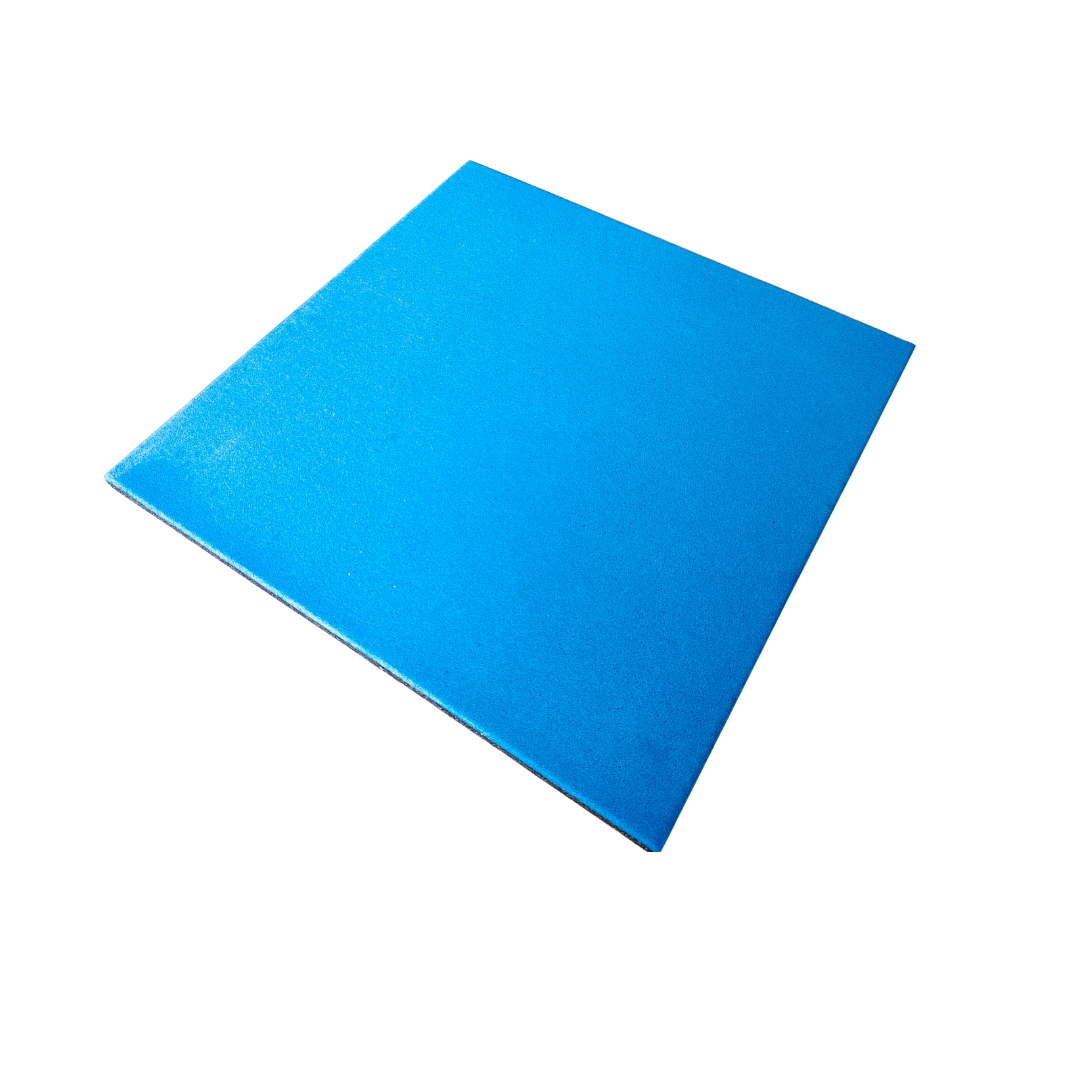 بلاط أرضيات مطاطي مركب 100% ملون