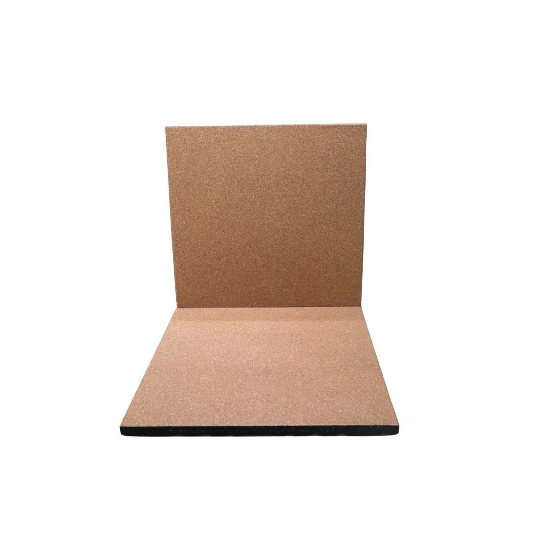 بلاط أرضيات مطاطي مركب من الخشب بنقاط ملونة 100%