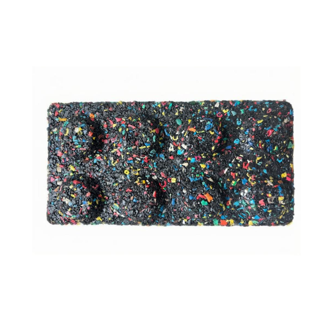 بلاط أرضيات مطاطي مقاس 3.0 سم للهندسة الرياضية