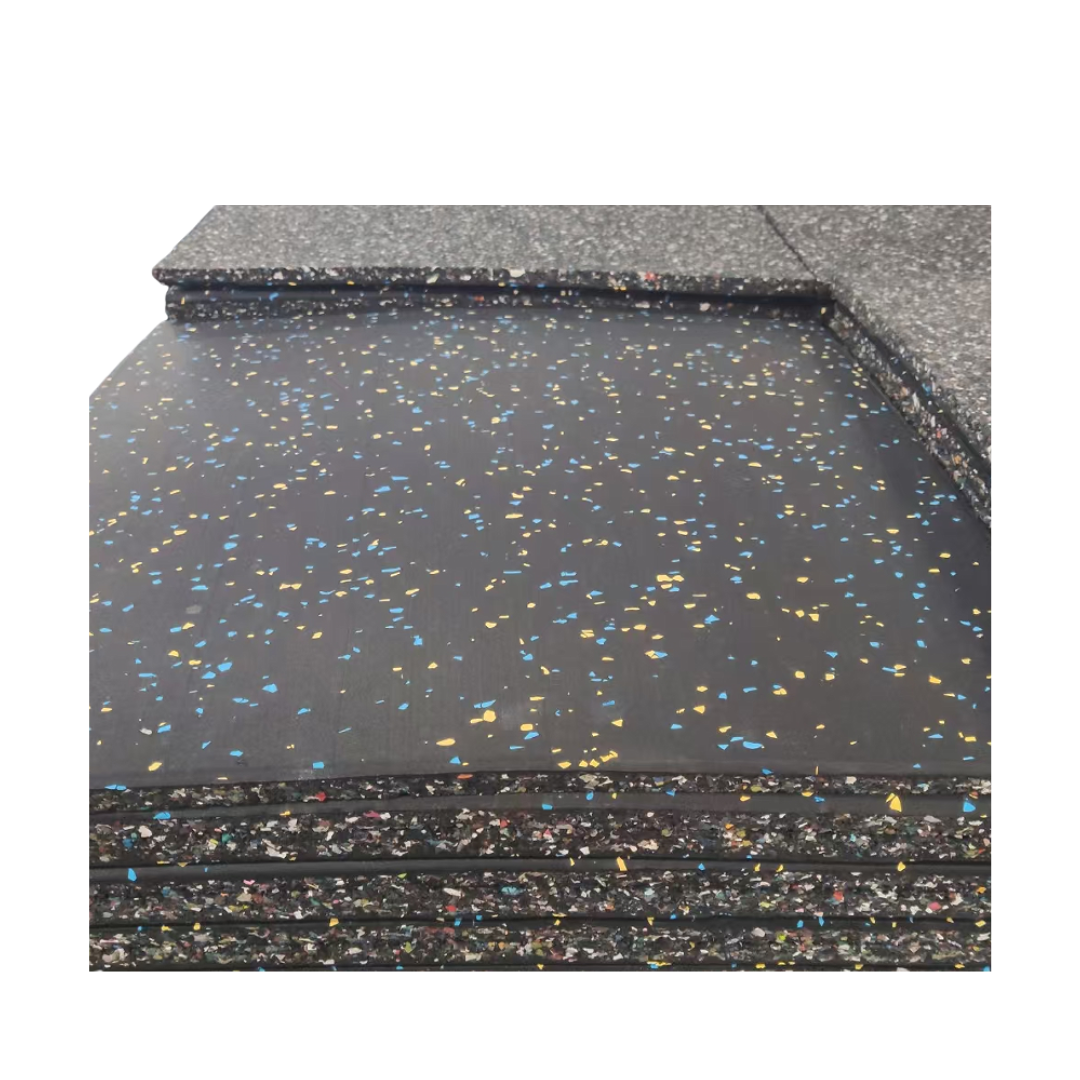 بلاط أرضيات مطاطي مركب على شكل زهرة حبيبية TC-MRHKL